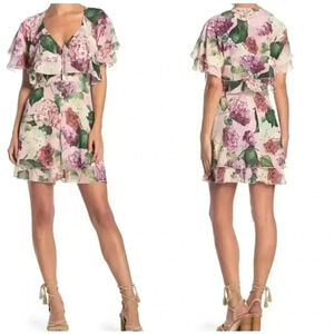 SHOW ME YOUR MUMU Leandra Floral‎ Sleeve Dress